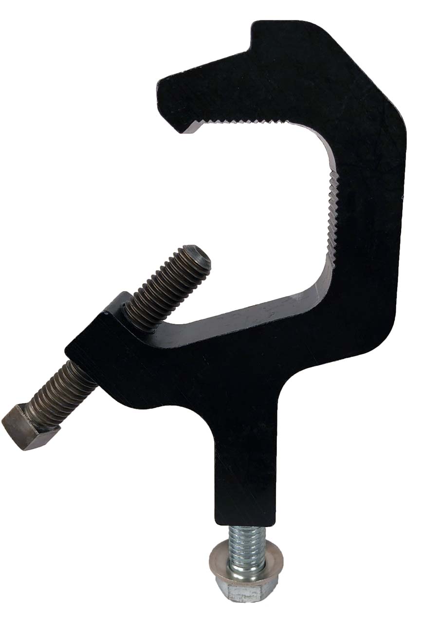Aluminum C-clamp with 1/2" Bolt